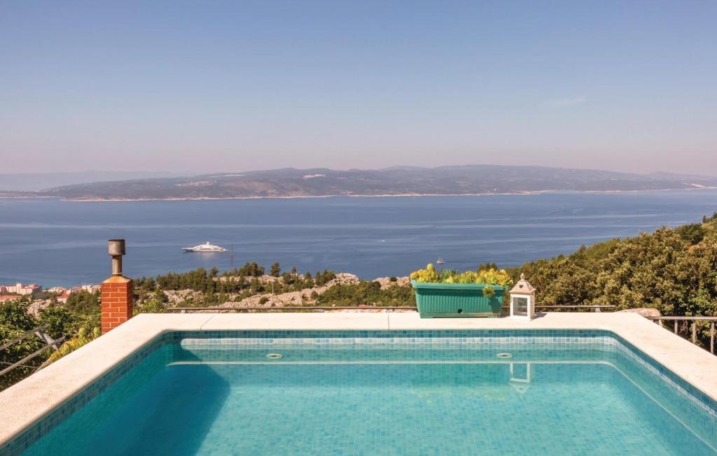 Villa Kristina - Ferienhaus Baska Voda - Topici, Private Outdoor Swimmingpool, Wifi Ngoại thất bức ảnh